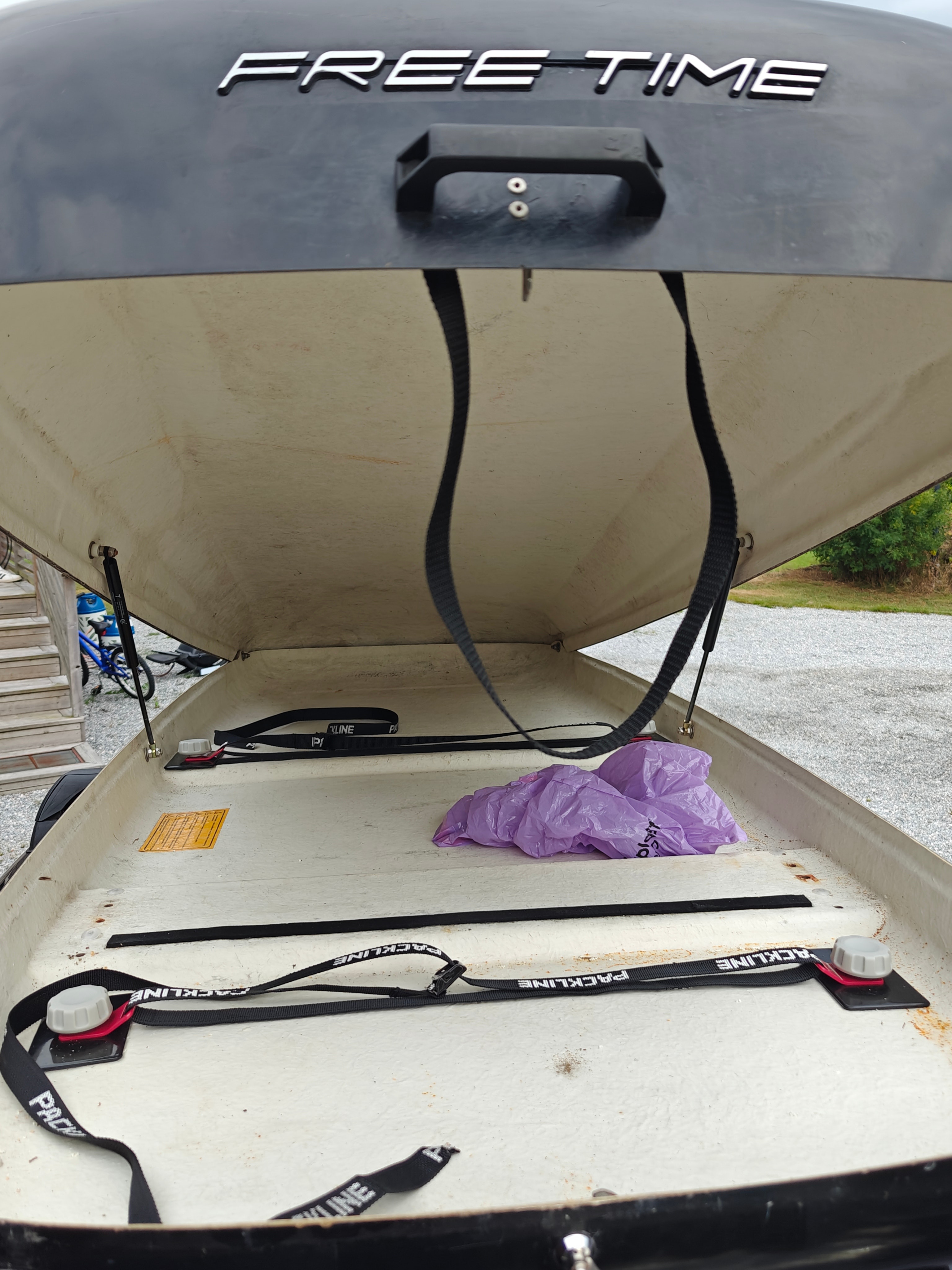 Packline Free Time 515L svart takbox – bild 2